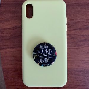 Yellow phone case/for trade with Ashley